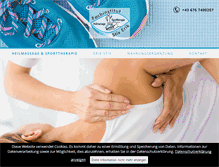 Tablet Screenshot of heilmasseur-sporttherapie.at